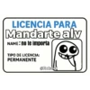 Licencia 😌🗣️😃 6
