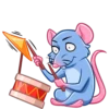 Ratón Celeste💞1🇵🇪Clásica 12