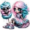 Spooky Dolls❥☯︎ͫ2🇲🇽Clásica 11