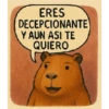 ERES DECEPCIONANTE Y AUN ASI TE QUIERO