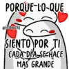 PORQUE LO QUE @FLORKSITAV SIENTO POR TI CADA DIA SE HACE MAS GRANDE