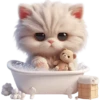 Gatito divertido🐱💞1🇵🇪Clásica 21