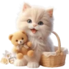 Gatito divertido🐱💞1🇵🇪Clásica 22