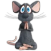 rata triste 😶‍🌫️ rata tímida 💖 15