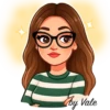 STICKER CON MI OUFIT RAYAS VERDES 11