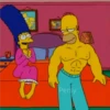 Homero y Marge S 💛💙 9