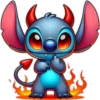 Stitch 🌺🦋💖 9