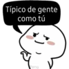 Típico de gente como tú Persy