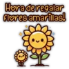 Hora de regalar flores amarillas! Persy