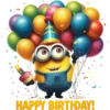 Minions Happy Birthday 25