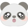 Lovely panda emojis 🖤🐼🤍 6