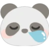 Lovely panda emojis 🖤🐼🤍 8