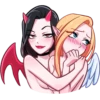 ДьRволица; @stickersvk18 + 13