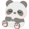 Lovely panda emojis 🖤🐼🤍 16