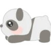 Lovely panda emojis 🖤🐼🤍 18