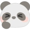 Lovely panda emojis 🖤🐼🤍 20