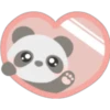 Lovely panda emojis 🖤🐼🤍 23