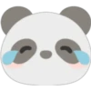 Lovely panda emojis 🖤🐼🤍 24