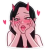 ДьRволица; @stickersvk18 + 23
