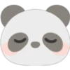 Lovely panda emojis 🖤🐼🤍 29