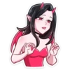 ДьRвол и ДьRволица; @stickersvk18 + 8