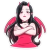 ДьRвол и ДьRволица; @stickersvk18 + 11