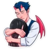 ДьRвол и ДьRволица; @stickersvk18 + 13