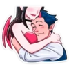 ДьRвол и ДьRволица; @stickersvk18 + 14