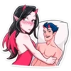 ДьRвол и ДьRволица; @stickersvk18 + 16