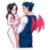 ДьRвол и ДьRволица; @stickersvk18 + 18