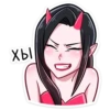 ДьRвол и ДьRволица; @stickersvk18 + 20
