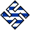 Swastika with black border 13