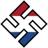 Swastika with black border 14