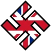 Swastika with black border 16