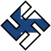 Swastika with black border 17
