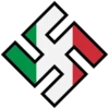 Swastika with black border 24
