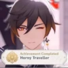 Achievement Completed Horny Traveller