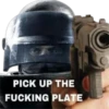 PICK UP THE FUCKING PLATE