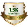 1.5K Members Thank You