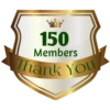 150 Members Thank You