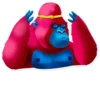 Pink Gorilla (|Stickergram.ru) 11