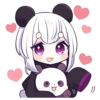 ᯤ Panda Girl┇@MaximXStore 6