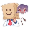Они-тRн; больше - @stickersvk18 + 12