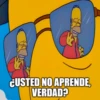 ¿USTED NO APRENDE, VERDAD?