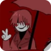 Mr.Scarletella / stickers for: / homiciphe 5