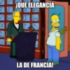 ¡QUE ELEGANCIA LA DE FRANCIA!