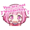 wonder hahahah 9