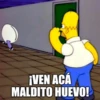 ¡VEN ACÁ MALDITO HUEVO!