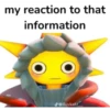 my reaction to that information @iluvkatz