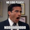 NO GOD PLEASE College 10000000000